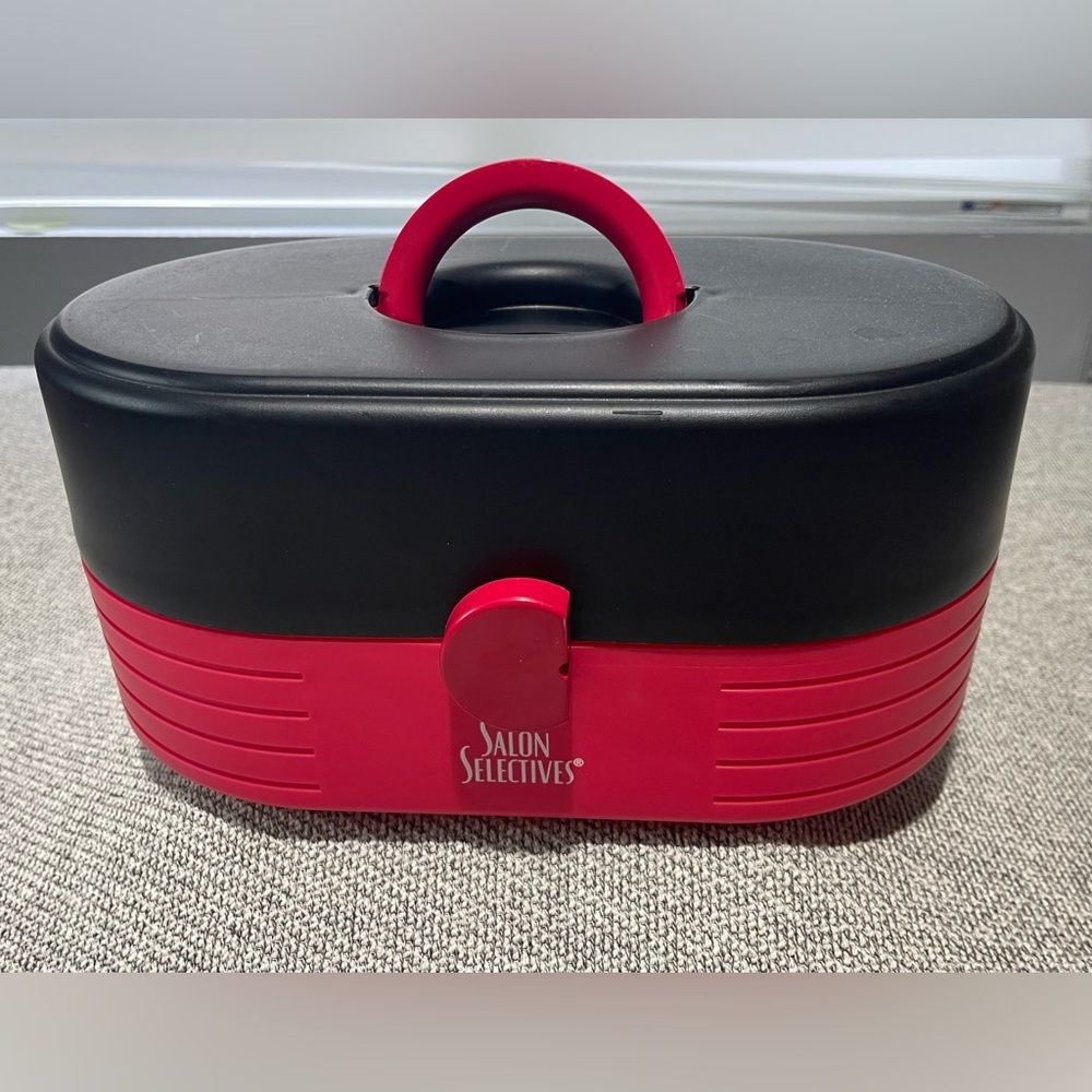 Caboodles-Black and Red Salon Selective- Vintage- Never Used